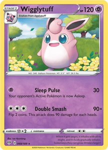 Wigglytuff - SWSH03: Darkness Ablaze (SWSH03) #068/189 - Rare Pokémon Trading Card