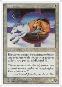 Hipparion - Fifth Edition (5ED) #34 - Common Magic: The Gathering Trading Card