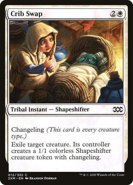 Crib Swap - Double Masters Magic: The Gathering trading card