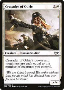 Crusader of Odric - Double Masters (2XM) #13 - Common Magic: The Gathering Trading Card