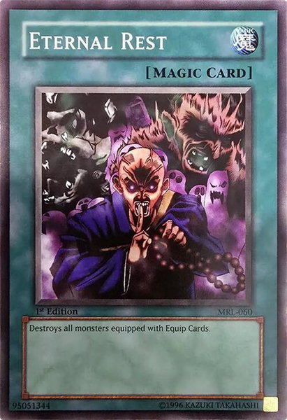 Eternal Rest trading card from Magic Ruler Eternal Rest - Magic Ruler YuGiOh trading card