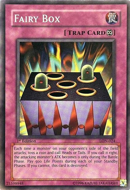 Fairy Box - Labyrinth of Nightmare YuGiOh trading card