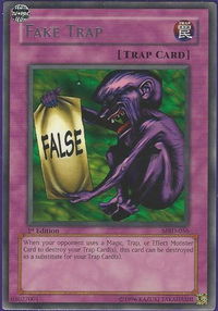 Fake Trap - Metal Raiders (MRD) #MRD-056 - Rare YuGiOh Trading Card