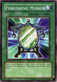 Fengsheng Mirror - Legacy of Darkness (LOD) #LOD-075 - Common / Short Print YuGiOh Trading Card