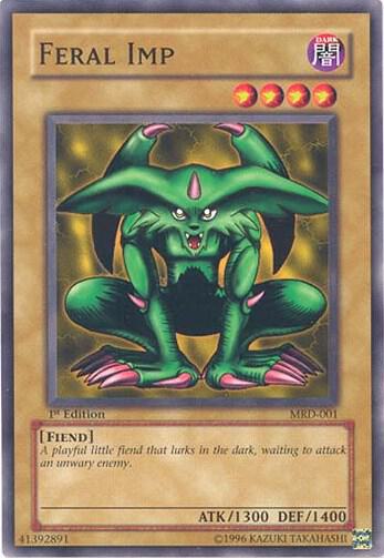 Feral Imp - Metal Raiders YuGiOh trading card