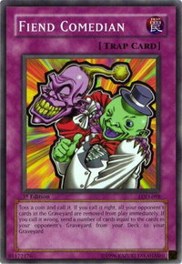 Fiend Comedian - Legacy of Darkness (LOD) #LOD-098 - Common / Short Print YuGiOh Trading Card