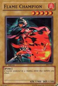 Flame Champion - Pharaoh's Servant (PSV) #PSV-041 - Common / Short Print YuGiOh Trading Card