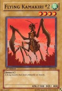 Flying Kamakiri #2 - Pharaoh's Servant (PSV) #PSV-048 - Common / Short Print YuGiOh Trading Card
