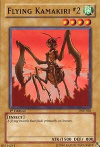 Flying Kamakiri #2 - Pharaoh's Servant YuGiOh trading card
