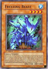 Freezing Beast - Magician's Force (MFC) #MFC-017 - Common / Short Print YuGiOh Trading Card