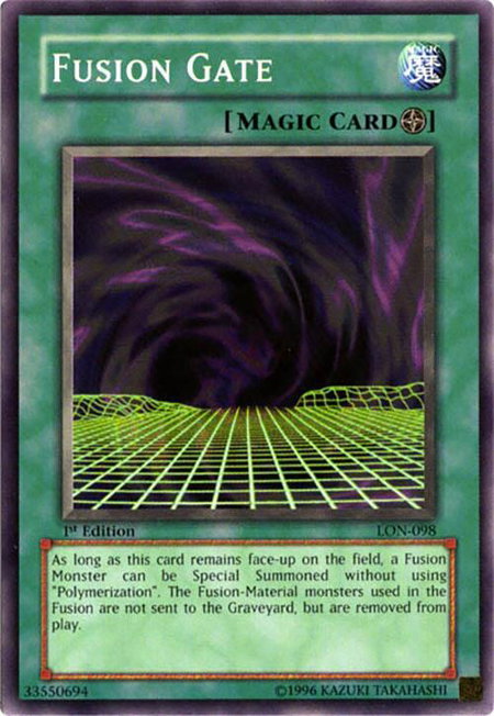 Fusion Gate - Labyrinth of Nightmare YuGiOh trading card