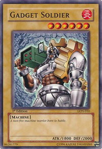 Gadget Soldier - Labyrinth of Nightmare (LON) #LON-010 - Common / Short Print YuGiOh Trading Card