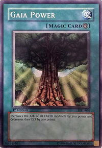 Gaia Power - Magic Ruler (MRL-EN) #MRL-096 - Common / Short Print YuGiOh Trading Card