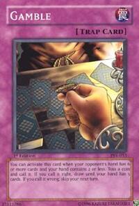 Gamble - Pharaoh's Servant (PSV) #PSV-053 - Common / Short Print YuGiOh Trading Card