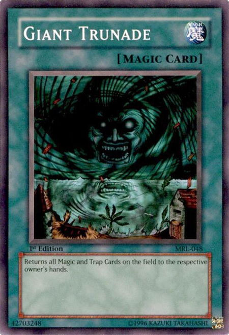 Giant Trunade - Magic Ruler YuGiOh trading card