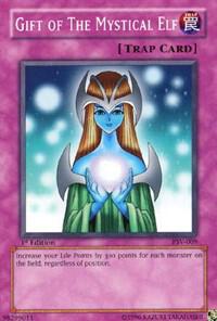 Gift of The Mystical Elf - Pharaoh's Servant YuGiOh trading card