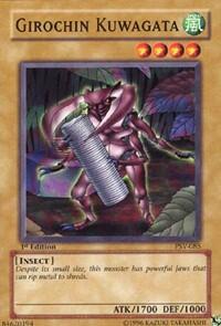 Girochin Kuwagata - Pharaoh's Servant (PSV) #PSV-085 - Common / Short Print YuGiOh Trading Card