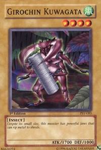 Girochin Kuwagata - Pharaoh's Servant YuGiOh trading card