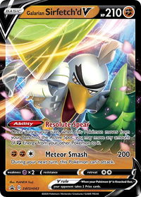 Galarian Sirfetch'd V - SWSH043 - SWSH: Sword & Shield Promo Cards (SWSD) #SWSH043 - Promo Pokémon Trading Card