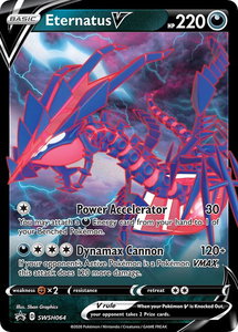 Eternatus V - SWSH064 - SWSH: Sword & Shield Promo Cards (SWSD) #SWSH064 - Promo Pokémon Trading Card