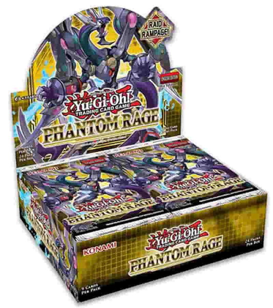 Phantom Rage Booster Box [1st Edition] - Phantom Rage YuGiOh trading card