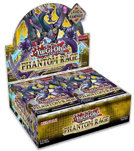 Phantom Rage Booster Box [1st Edition] - Phantom Rage YuGiOh trading card