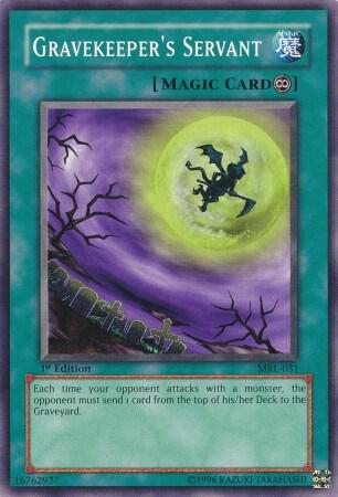 Gravekeeper's Servant - Magic Ruler YuGiOh trading card