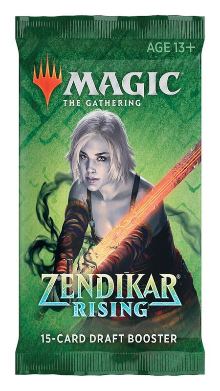Zendikar Rising - Draft Booster Pack trading card from Zendikar Rising Zendikar Rising - Draft Booster Pack - Zendikar Rising Magic: The Gathering trading card