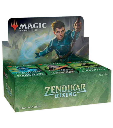Zendikar Rising - Draft Booster Box trading card from Zendikar Rising Zendikar Rising - Draft Booster Box - Zendikar Rising Magic: The Gathering trading card