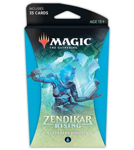 Zendikar Rising - Theme Booster [Blue] - Zendikar Rising Magic: The Gathering trading card