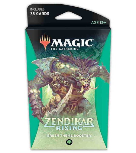 Zendikar Rising - Theme Booster [Green] - Zendikar Rising Magic: The Gathering trading card
