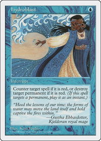 Hydroblast - Fifth Edition (5ED) #94 - Uncommon Magic: The Gathering Trading Card