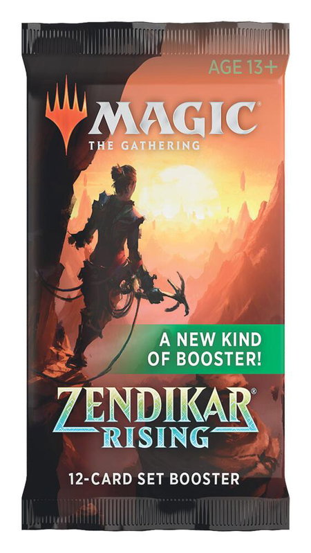 Zendikar Rising - Set Booster Pack trading card from Zendikar Rising Zendikar Rising - Set Booster Pack - Zendikar Rising Magic: The Gathering trading card