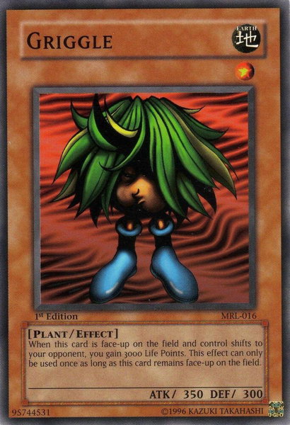Griggle - Magic Ruler YuGiOh trading card