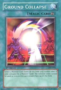 Ground Collapse - Pharaoh's Servant (PSV) #PSV-070 - Common / Short Print YuGiOh Trading Card
