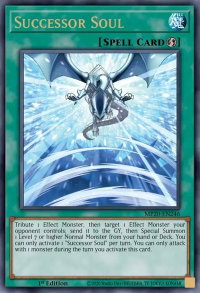 Successor Soul - 2020 Tin of Lost Memories (MP20) #MP20-EN246 - Ultra Rare YuGiOh Trading Card