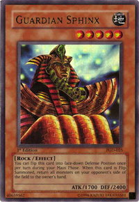 Guardian Sphinx - Pharaonic Guardian (PGD) #PGD-025 - Ultra Rare YuGiOh Trading Card