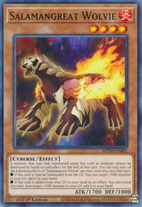 Salamangreat Wolvie - 2020 Tin of Lost Memories (MP20) #MP20-EN002 - Common / Short Print YuGiOh Trading Card