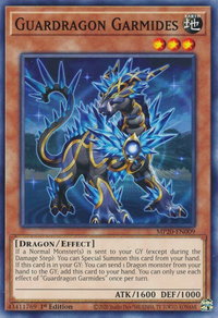 Guardragon Garmides - 2020 Tin of Lost Memories (MP20) #MP20-EN009 - Common / Short Print YuGiOh Trading Card