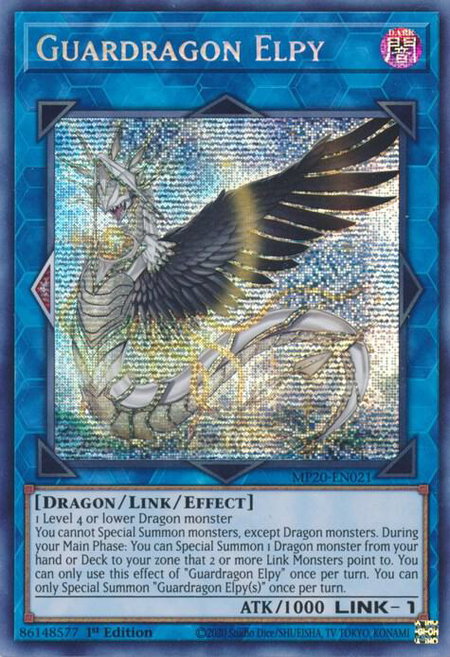 Guardragon Elpy - 2020 Tin of Lost Memories YuGiOh trading card