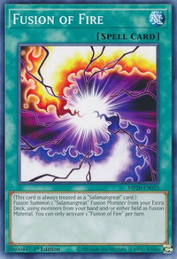 Fusion of Fire - 2020 Tin of Lost Memories (MP20) #MP20-EN025 - Common / Short Print YuGiOh Trading Card