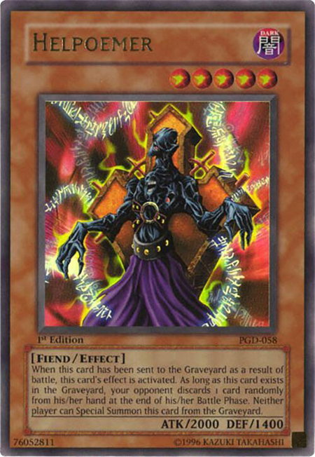 Helpoemer - Pharaonic Guardian YuGiOh trading card