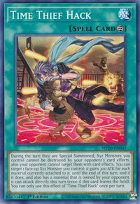 Time Thief Hack - 2020 Tin of Lost Memories (MP20) #MP20-EN041 - Common / Short Print YuGiOh Trading Card