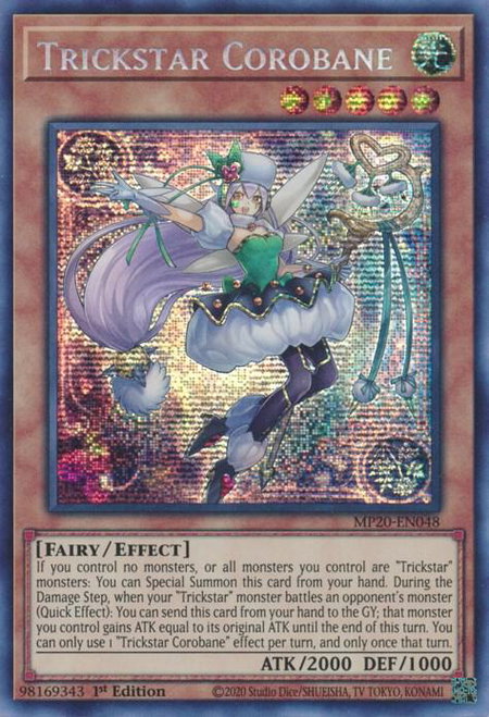 Trickstar Corobane - 2020 Tin of Lost Memories YuGiOh trading card