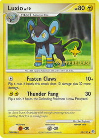 Luxio - 52/130 (Prerelease) - Nintendo Promos (PR) #52/130 - Rare Pokémon Trading Card