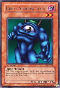 Hiro's Shadow Scout - Magic Ruler (MRL-EN) #MRL-024 - Rare YuGiOh Trading Card