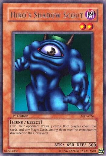 Hiro's Shadow Scout - Magic Ruler YuGiOh trading card