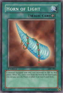 Horn of Light - Magic Ruler (MRL-EN) #MRL-004 - Common / Short Print YuGiOh Trading Card