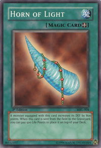 Horn of Light - Magic Ruler (MRL-EN) #MRL-004 - Common / Short Print YuGiOh Trading Card