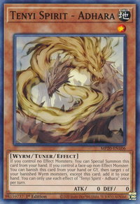 Tenyi Spirit - Adhara - 2020 Tin of Lost Memories (MP20) #MP20-EN106 - Common / Short Print YuGiOh Trading Card